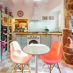 מלון דירות La Anos 50. La Casa Barbie. Banera, Chimenea Corcubión