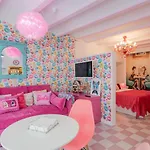 מלון דירות La Anos 50. La Casa Barbie. Banera, Chimenea Corcubión